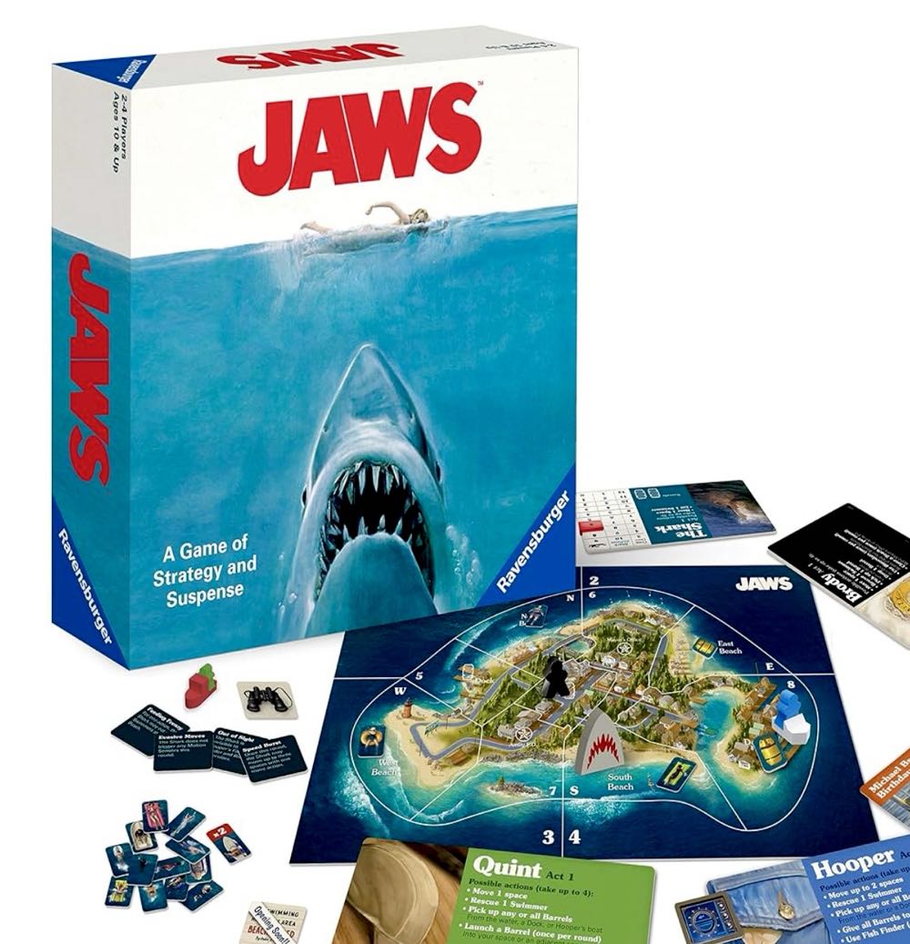 Ravensburger JAWS Board Game: A Game of Strategy and Suspense - Ravensburger (Jaws) action figure collectible [Barcode 810558018187] - Main Image 2