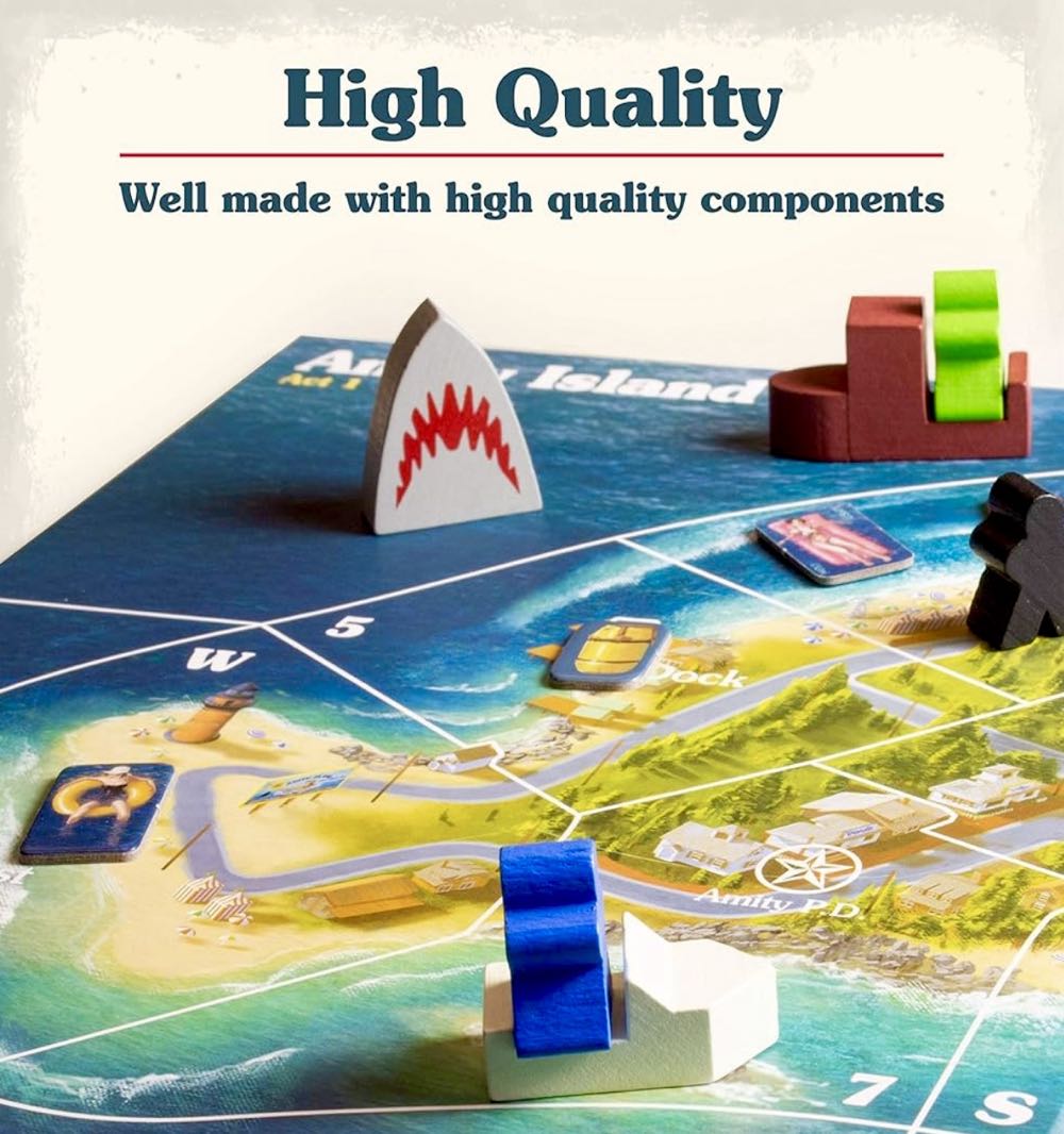 Ravensburger JAWS Board Game: A Game of Strategy and Suspense - Ravensburger (Jaws) action figure collectible [Barcode 810558018187] - Main Image 4