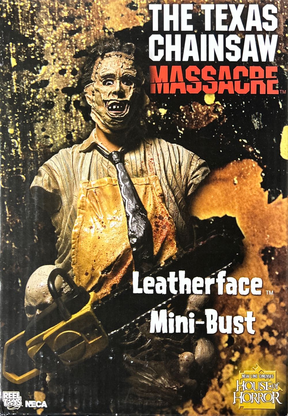 Neca: The Texas Chainsaw Massacre Leatherface Mini-Bust - Neca Reel Toys (The Texas Chainsaw Massacre) action figure collectible [Barcode 634482420454] - Main Image 2