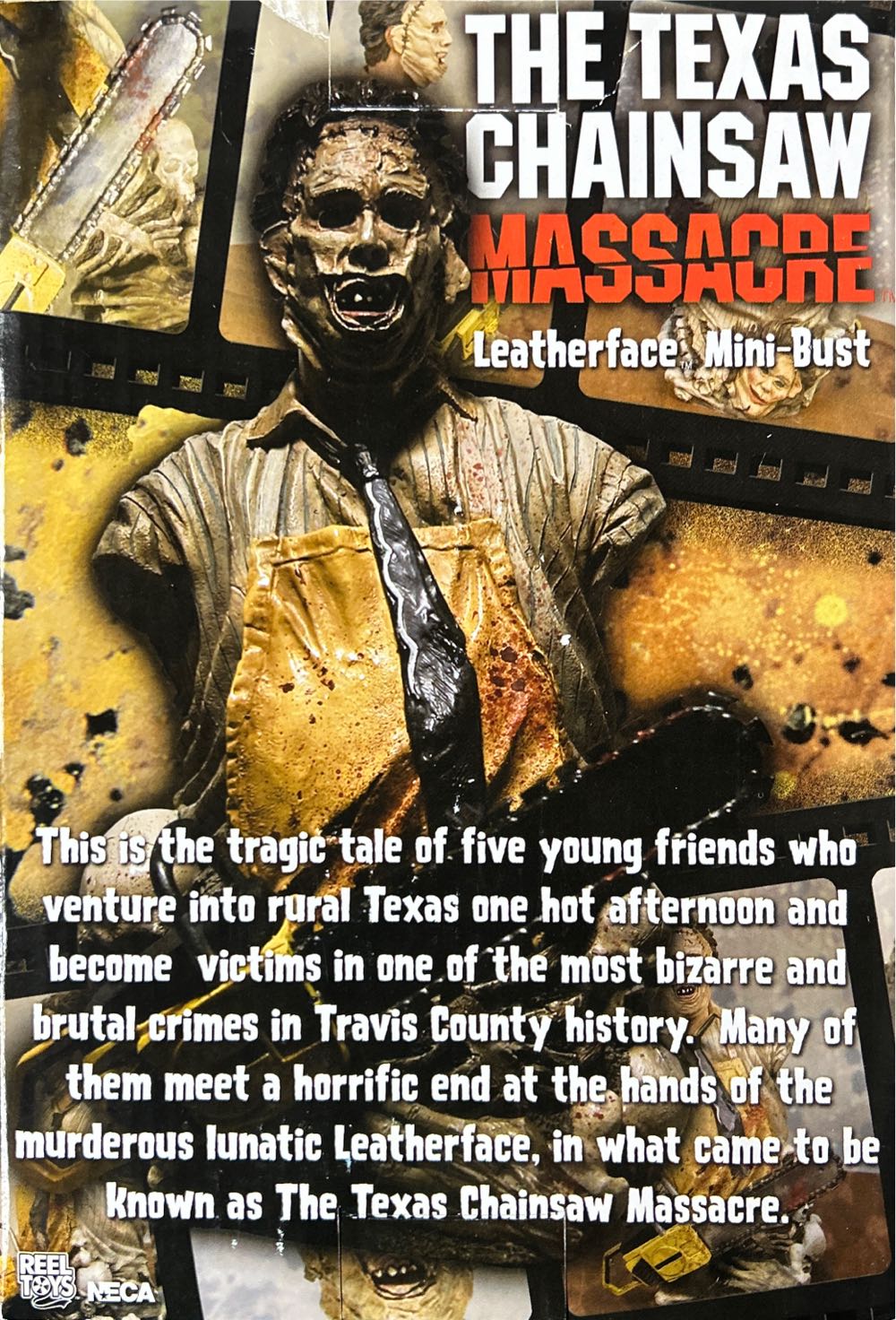 Neca: The Texas Chainsaw Massacre Leatherface Mini-Bust - Neca Reel Toys (The Texas Chainsaw Massacre) action figure collectible [Barcode 634482420454] - Main Image 3