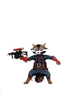 Rocket Raccoon - Hasbro (Marvel Legends Infinite Series) action figure collectible - Main Image 2