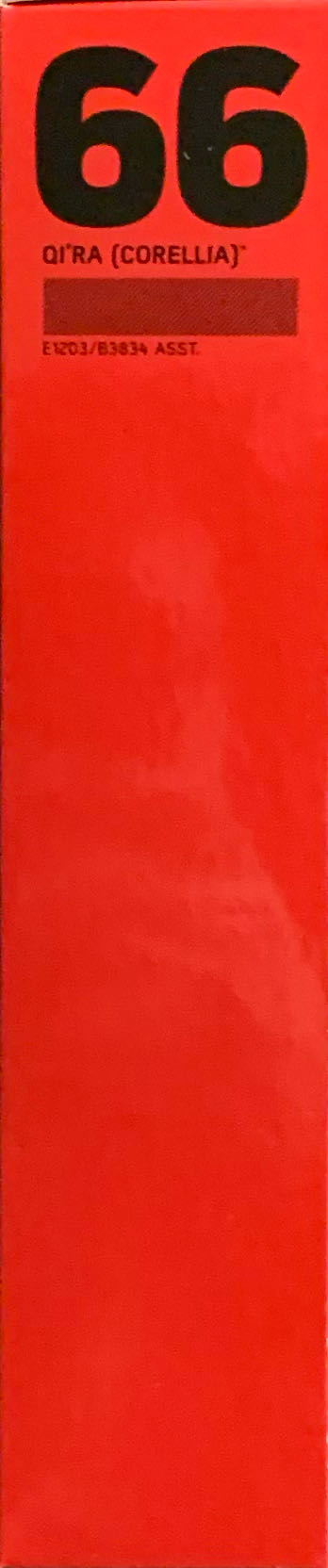 Star Wars The Black Series Qi’ra (Corellia) #66 - Disney / Hasbro (Star Wars: The Black Series) action figure collectible [Barcode 630509677399] - Main Image 3