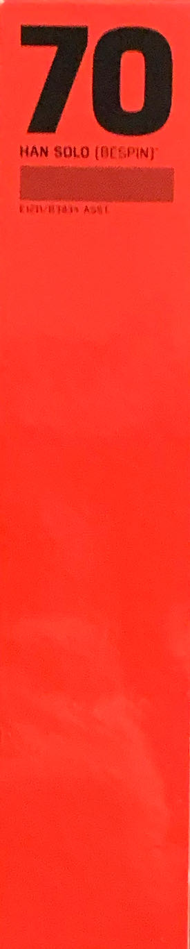 #70 Han Solo (Bespin) - Disney / Hasbro (Star Wars: The Black Series) action figure collectible [Barcode 630509698301] - Main Image 3