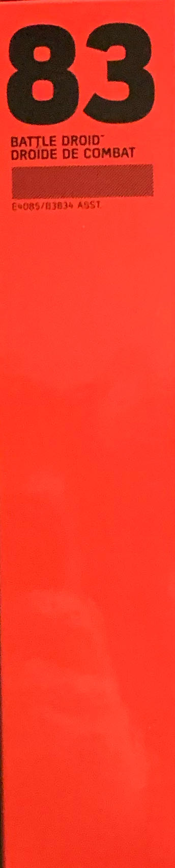 Star Wars The Black Series Battle Droid #83 - Disney / Hasbro (Star Wars: The Black Series) action figure collectible [Barcode 630509779840] - Main Image 3