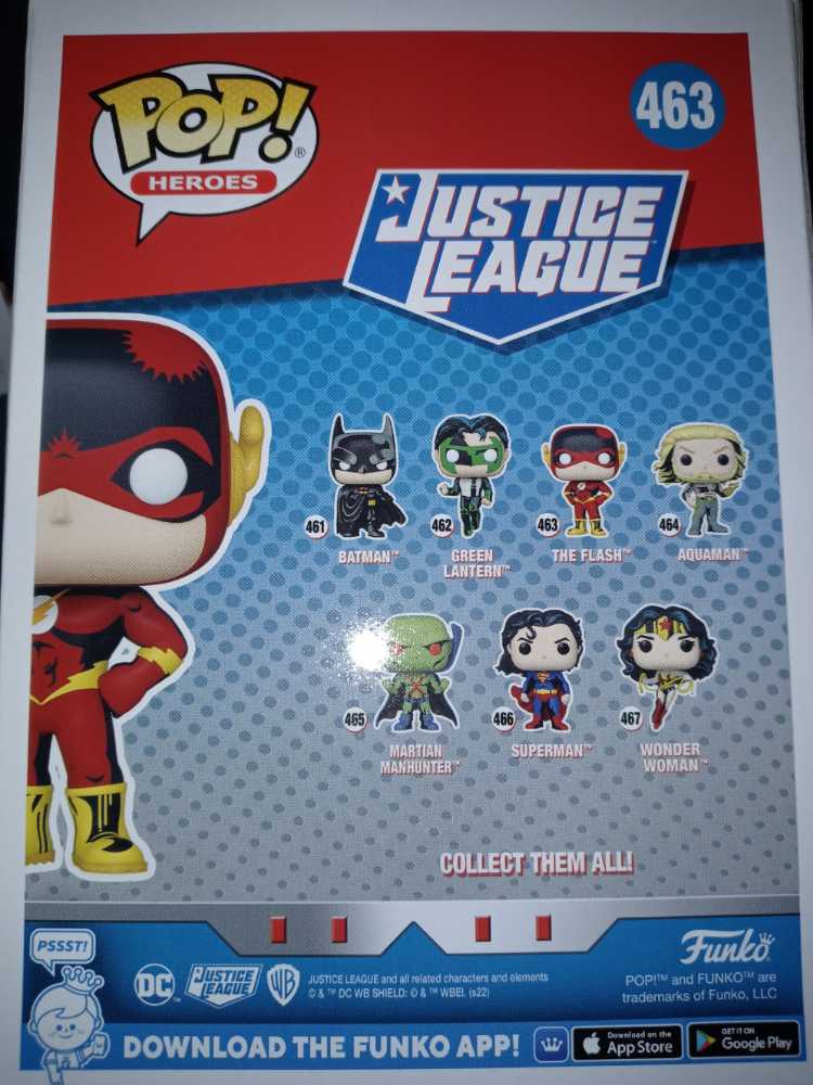 Justice League: The Flash #463 - Funko (Justice League) action figure collectible [Barcode 889698666176] - Main Image 2