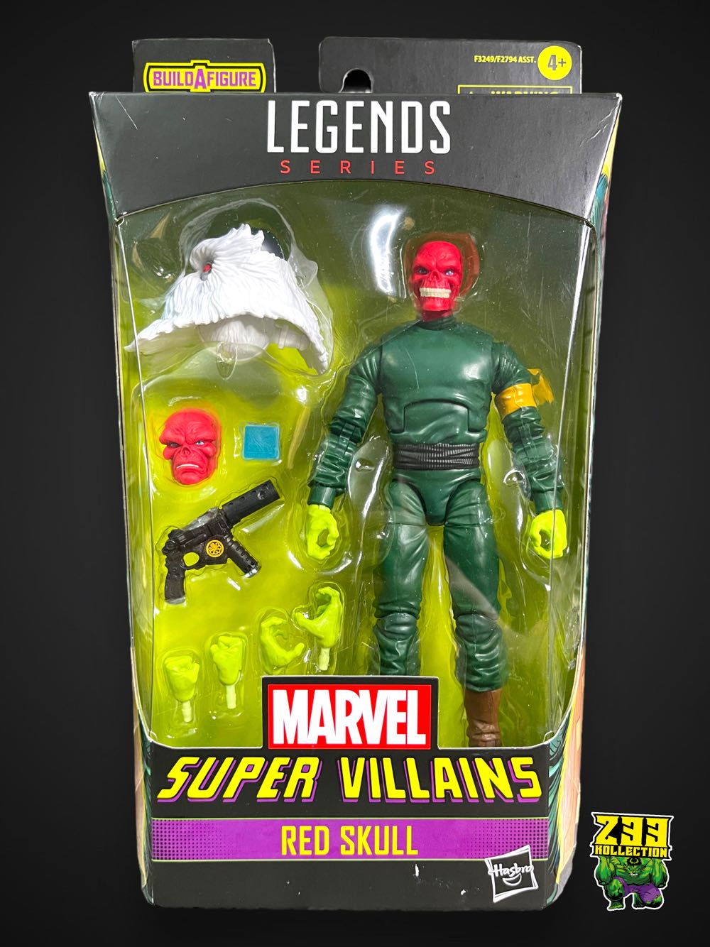 Marvel Legends (2011-????) (62x06) Red Skull - Hasbro (Marvel Legends Xemnu Series) action figure collectible - Main Image 3