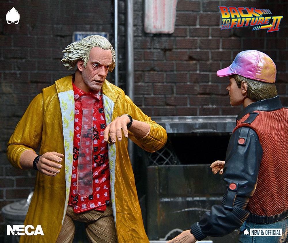 Back To The Future II Ultimate Doc Brown - Neca (Back To The Future) action figure collectible - Main Image 3