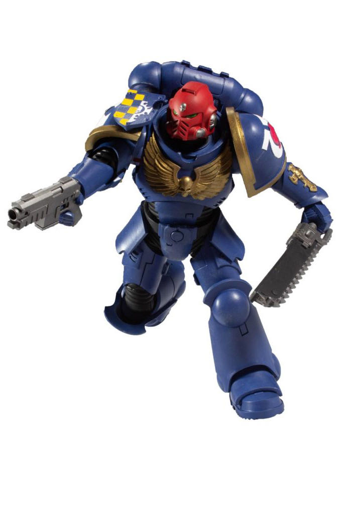 Ultramarine Primaris Assault Intercessor Captain - McFarlane (Warhammer 40K) action figure collectible - Main Image 2