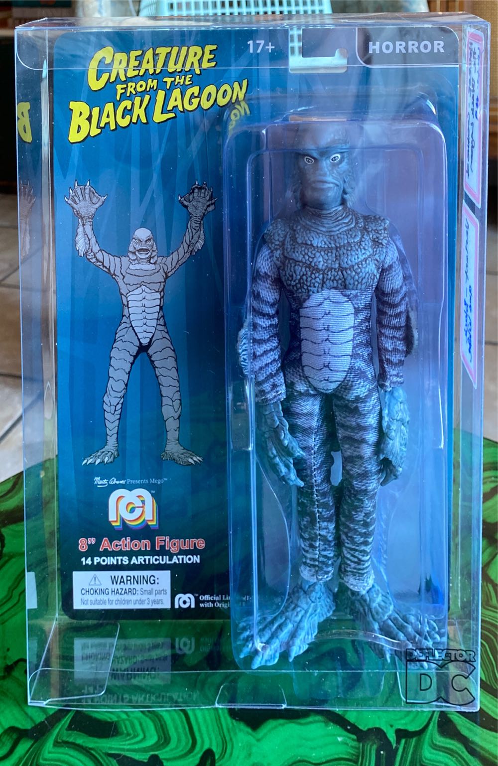 Mego Creature From The Black Lagoon - Black & White Version - Mego Corp (Horror) action figure collectible [Barcode 850033232134] - Main Image 3