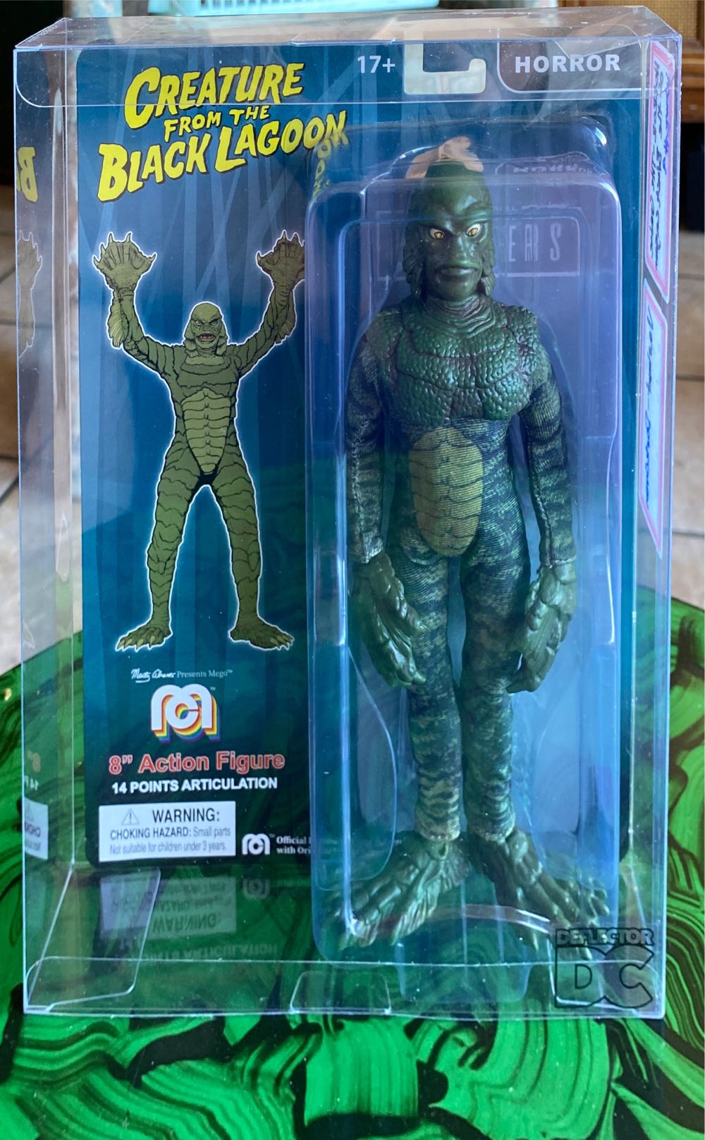 Mego: Creature From The Black Lagoon - Dark Green Version - Mego Corp (Horror) action figure collectible - Main Image 3