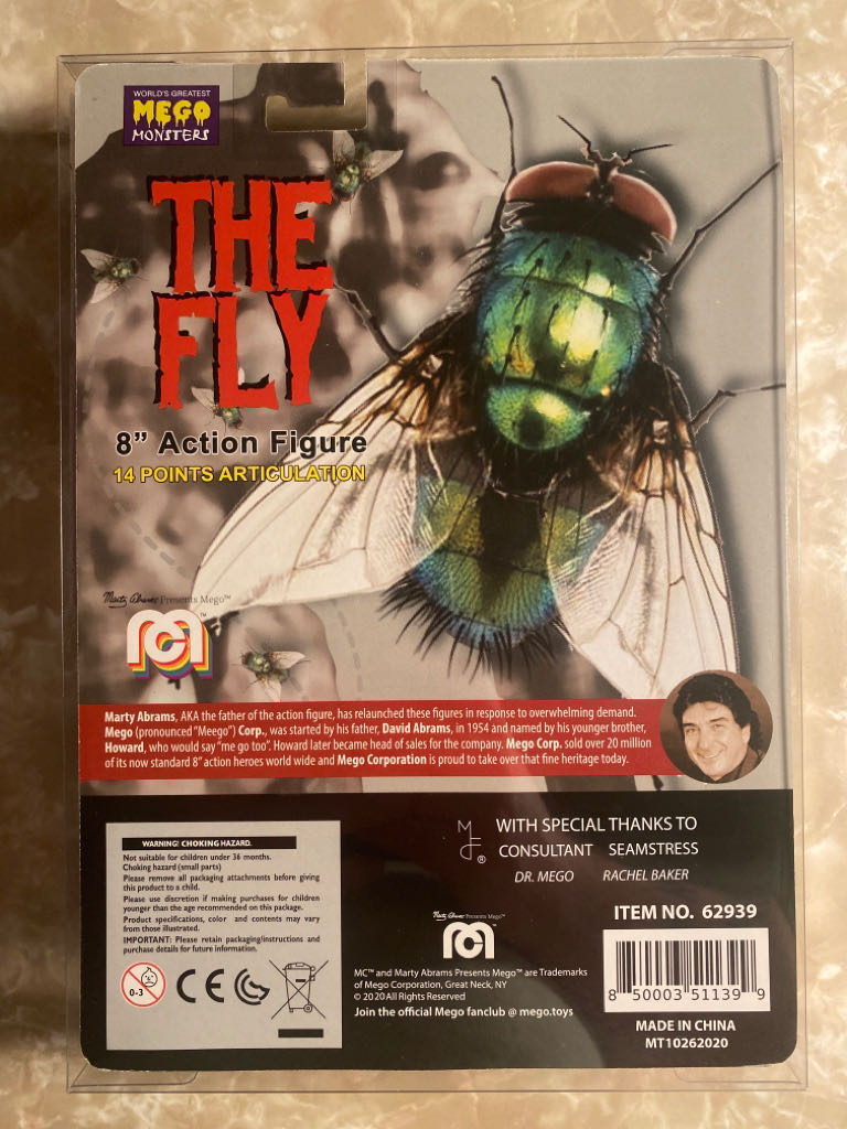 Mego: The Fly - Red Tie Variant - Mego Corp (Legends) action figure collectible - Main Image 2