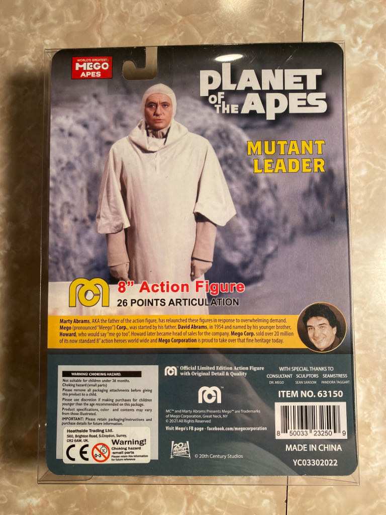 Mego: POTA - European Exclusive - Mutant Leader - Mego Corp (Planet Of The Apes) action figure collectible - Main Image 2