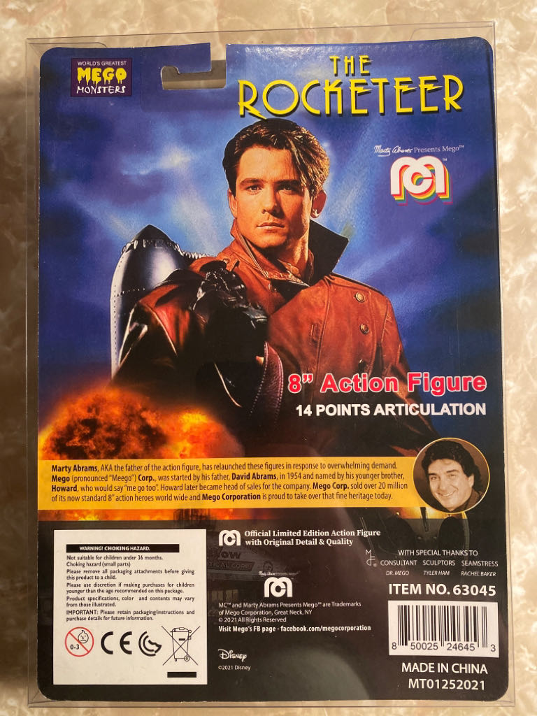 Mego: The Rocketeer - Mego Corp (Movies) action figure collectible - Main Image 2