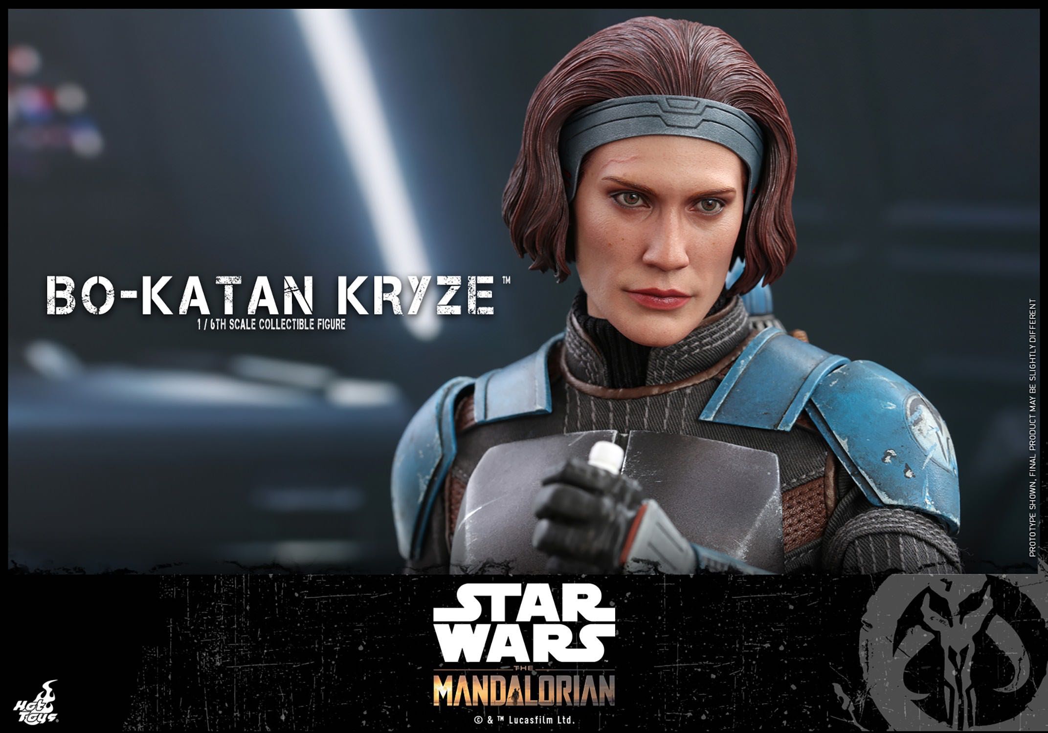Bo-Katan Kryze TMS035 - Hot Toys / Sideshow (Star Wars Hot Toys) action figure collectible [Barcode 4895228607409] - Main Image 6