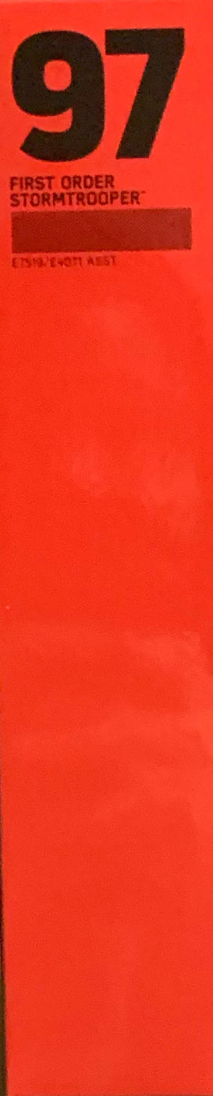 Red Box # 97 First Order Stormtrooper - Disney / Hasbro (Star Wars: The Black Series) action figure collectible [Barcode 630509867158] - Main Image 3