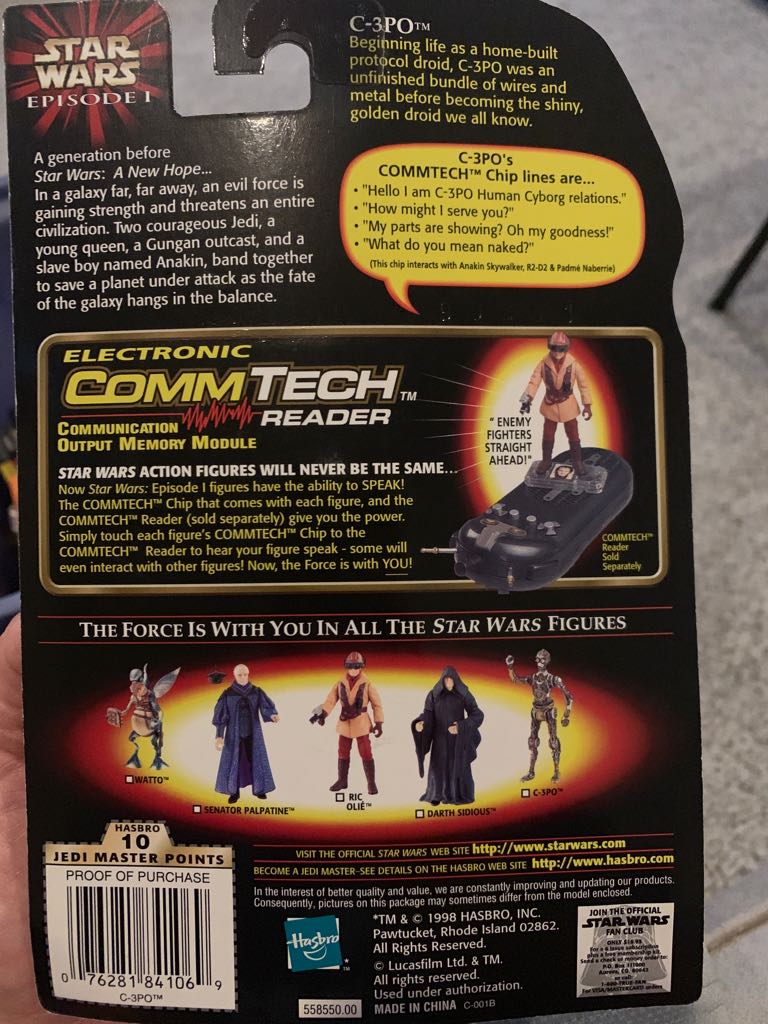 C-3P0 Episode 1  action figure collectible - Main Image 2