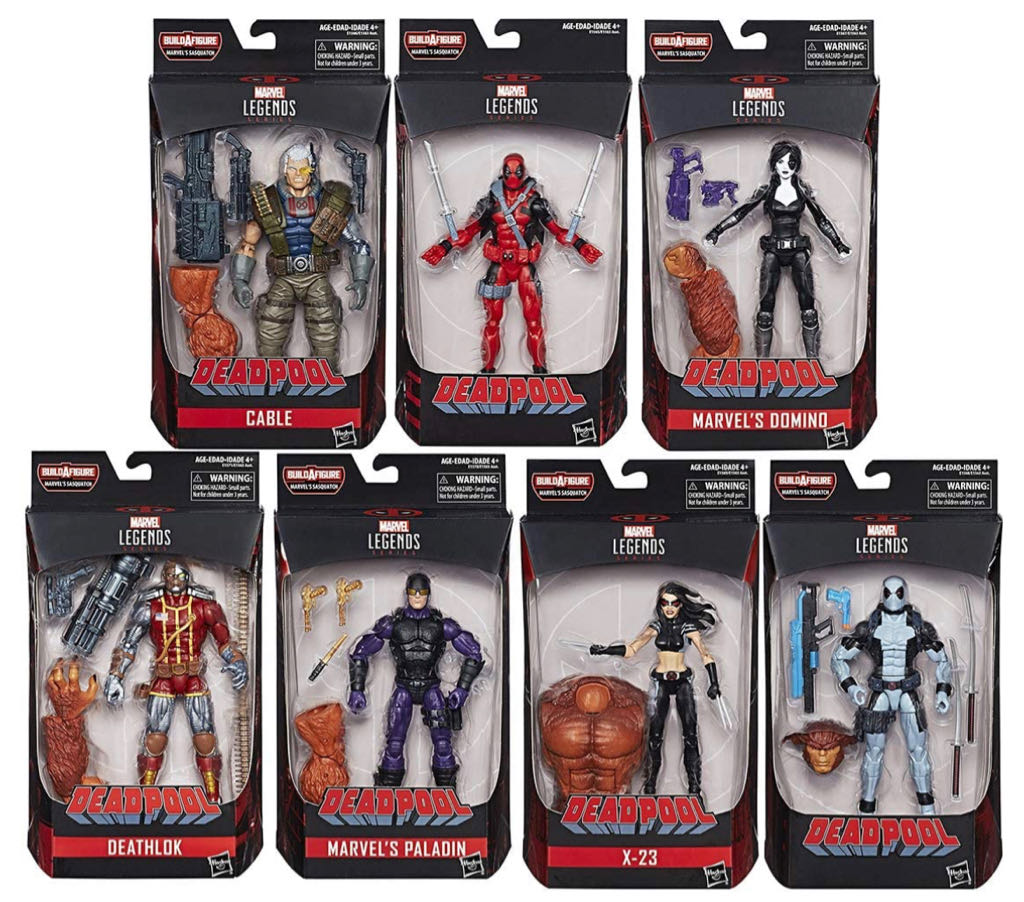 Sasquatch - Hasbro (Build-A-Figure) action figure collectible - Main Image 2