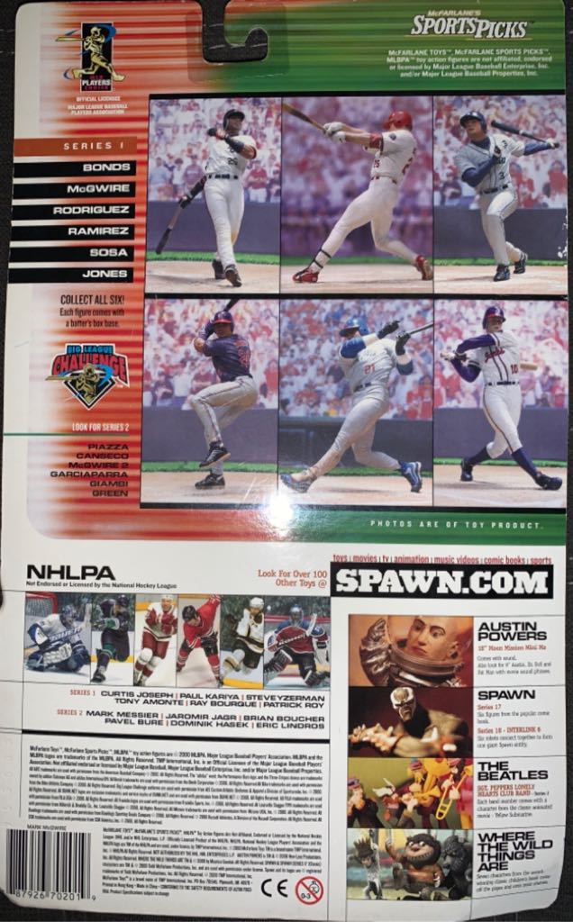 Big League Challenge Mark McGwire - McFarlane Toys (McFarlane’s Sports Picks) action figure collectible - Main Image 2