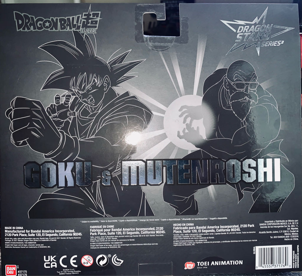 Dragonball Super Goku And Mutenroshi - Ban Dai (Dragon Stars Exclusive) action figure collectible - Main Image 2
