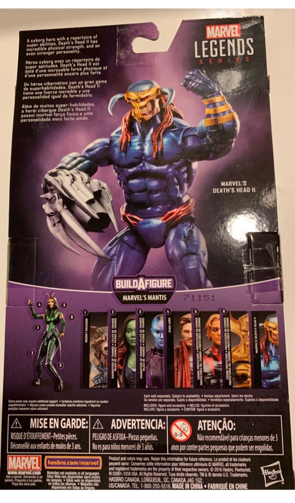 Marvel Legends Death’s Head II - Hasbro.com/Marvel action figure collectible - Main Image 2