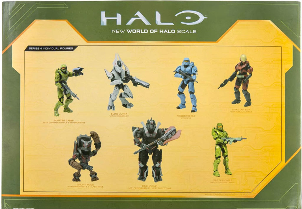 UNSC Armory Spartan Gungnir/Grunt Mule/Brute Warrior - Jazwares (HALO) action figure collectible [Barcode 191726411277] - Main Image 2