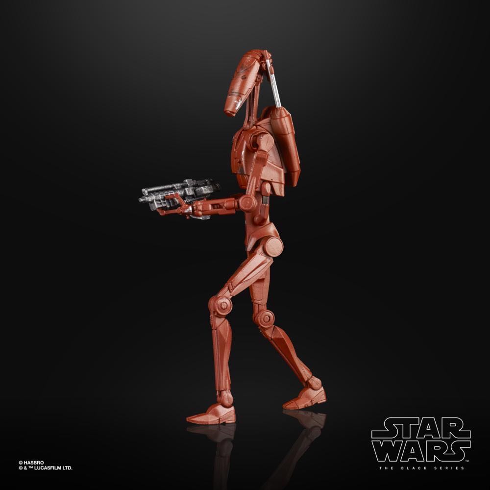 Red Box # 108 Battle Droid (Geonosis) - Disney / Hasbro (Star Wars: The Black Series) action figure collectible [Barcode 630509954018] - Main Image 4