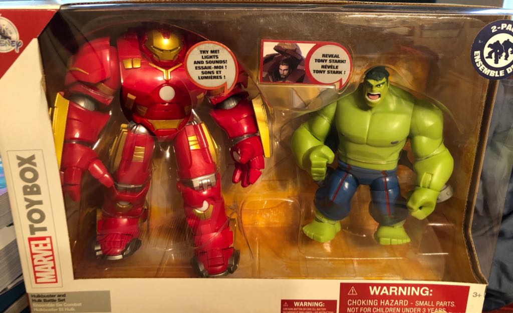 Disney Toy Box Hulk buster Set - Disney action figure collectible [Barcode 461019640883] - Main Image 1