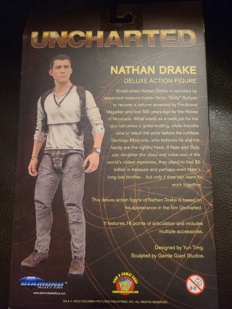 Nathan Drake - City - Civilians (Civilian) action figure collectible [Barcode 699788844724] - Main Image 2