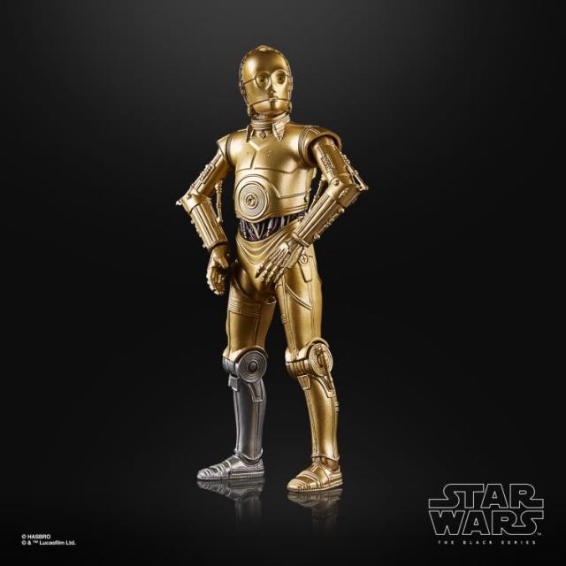 SW BS Exclusive C-3PO - Disney / Hasbro (Star Wars: The Black Series) action figure collectible [Barcode 630509498116] - Main Image 4