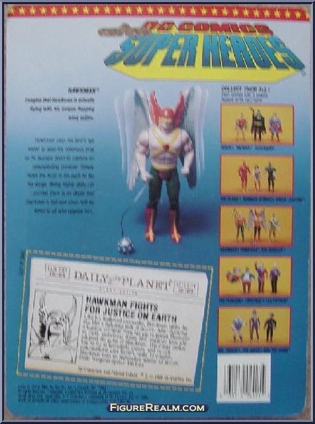 Hawkman - Toy Biz (DC Comics Super Heroes) action figure collectible [Barcode 035112044215] - Main Image 2