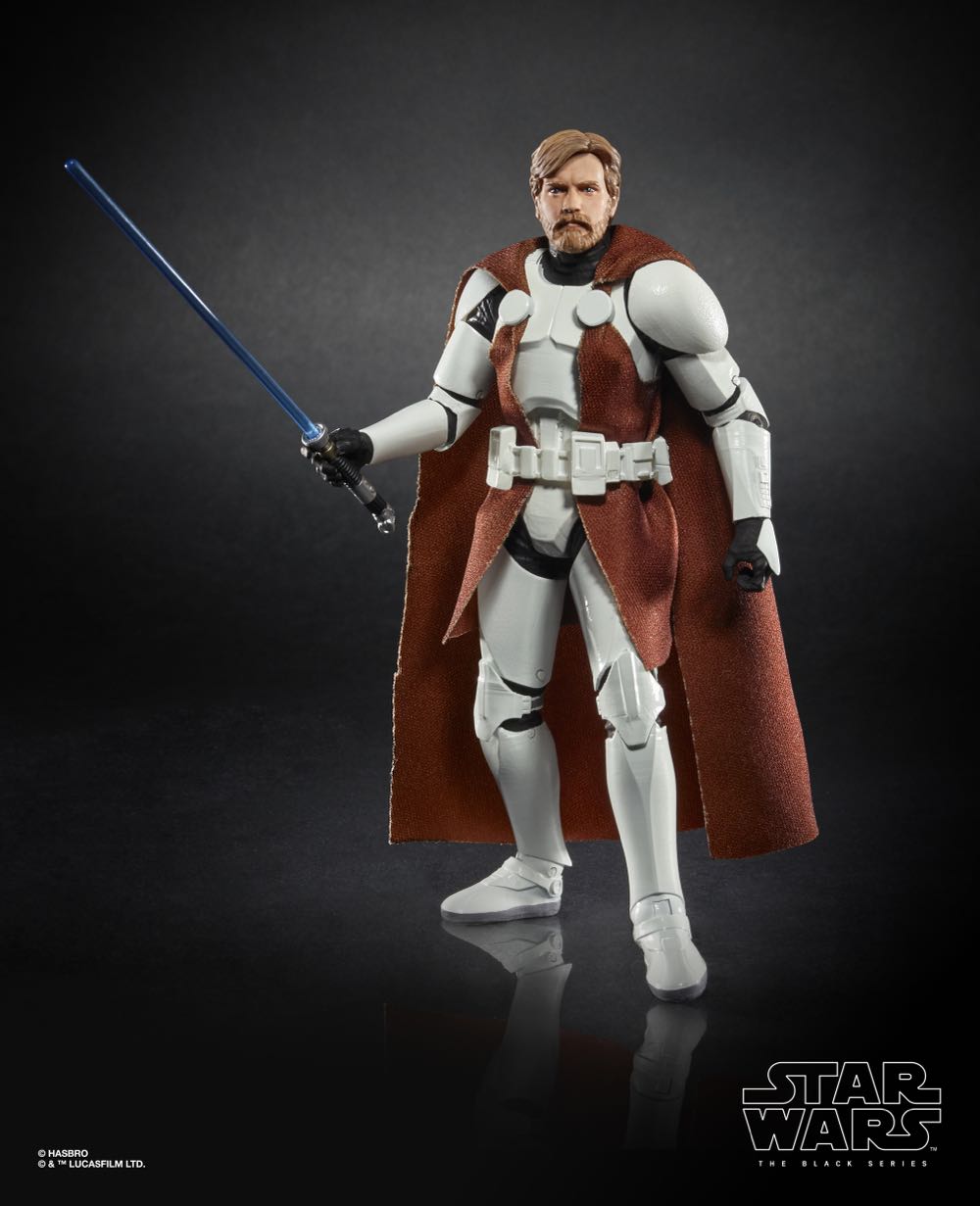 Cole Commander Obi-Wan Kenobi - Disney / Hasbro (Star Wars: The Black Series) action figure collectible [Barcode 630509818075] - Main Image 4