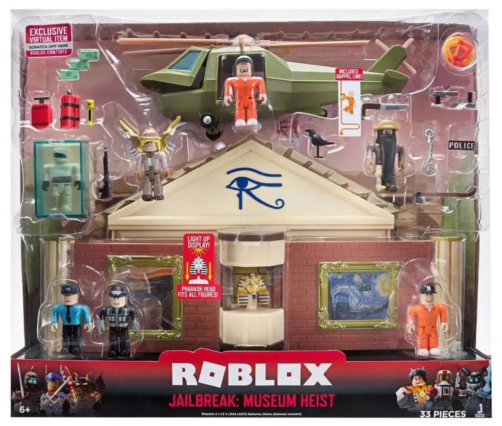 Roblox- Jailbreak: Museum Heist Feature Playset, Singolo, Colore, ROB0288 - PlastiColor (City) action figure collectible [Barcode 191726008897] - Main Image 2