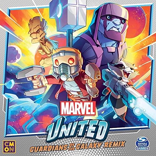 Boardgame Cmon Marvel United Guardians Of The Galaxy Remix Kickstarter Exclusive  action figure collectible [Barcode 889696011862] - Main Image 1