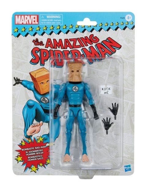 Spider-Man: Bombastic Bag Man (Retro) - Hasbro (Marvel Legends) action figure collectible - Main Image 4