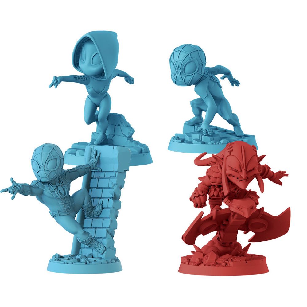 Cmon Marvel United Enter The Spider-verse - Spin Master Games (Marvel United) action figure collectible [Barcode 889696011848] - Main Image 3