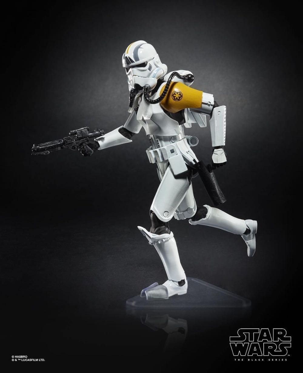 Imperial Jumptrooper  - Disney / Hasbro (Star Wars: The Black Series) action figure collectible [Barcode 630509791156] - Main Image 4