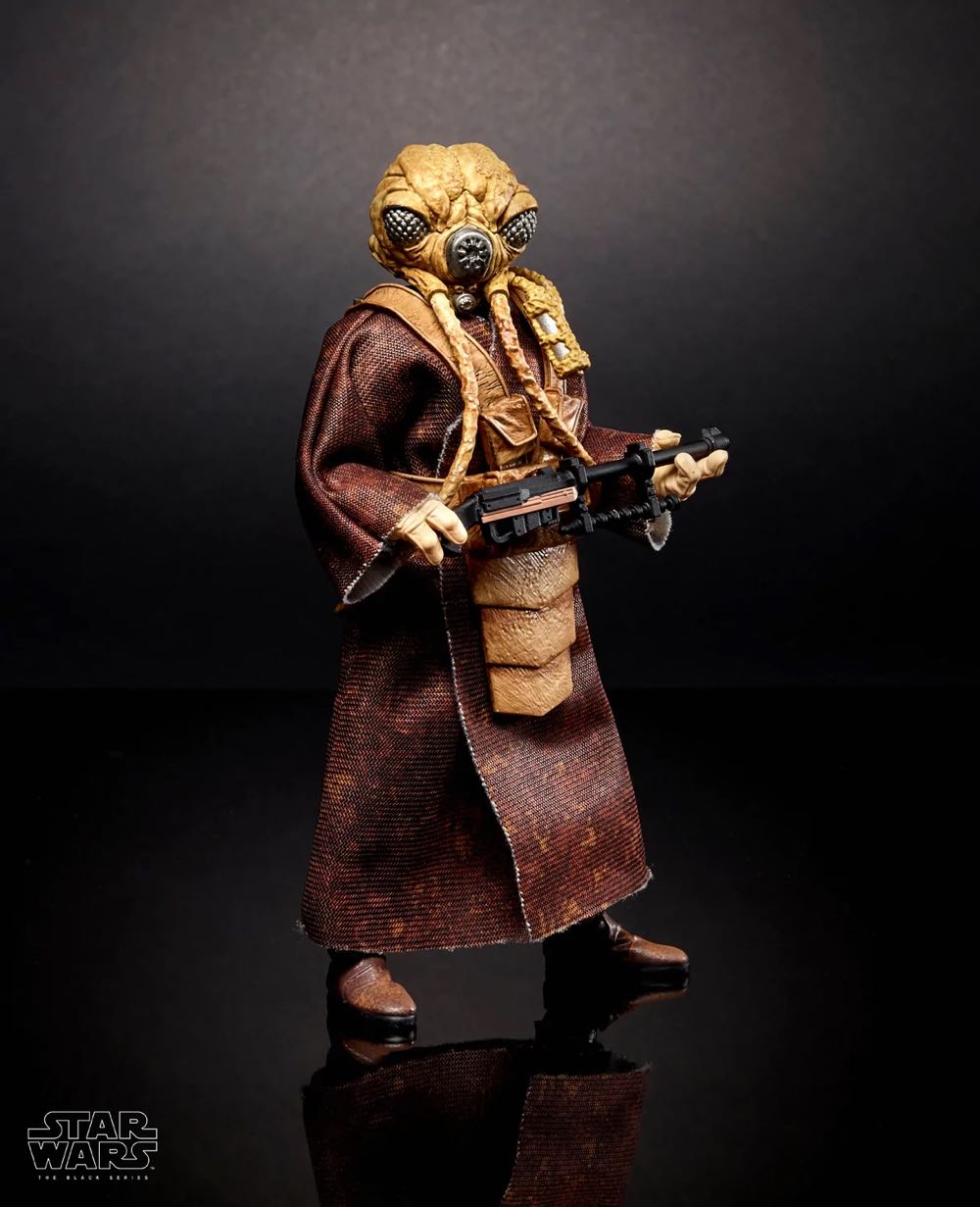 Star Wars 40th Anniversary Black Series (A New Hope) Zuckuss - Disney / Hasbro (Star Wars: The Black Series) action figure collectible [Barcode 630509729784] - Main Image 4