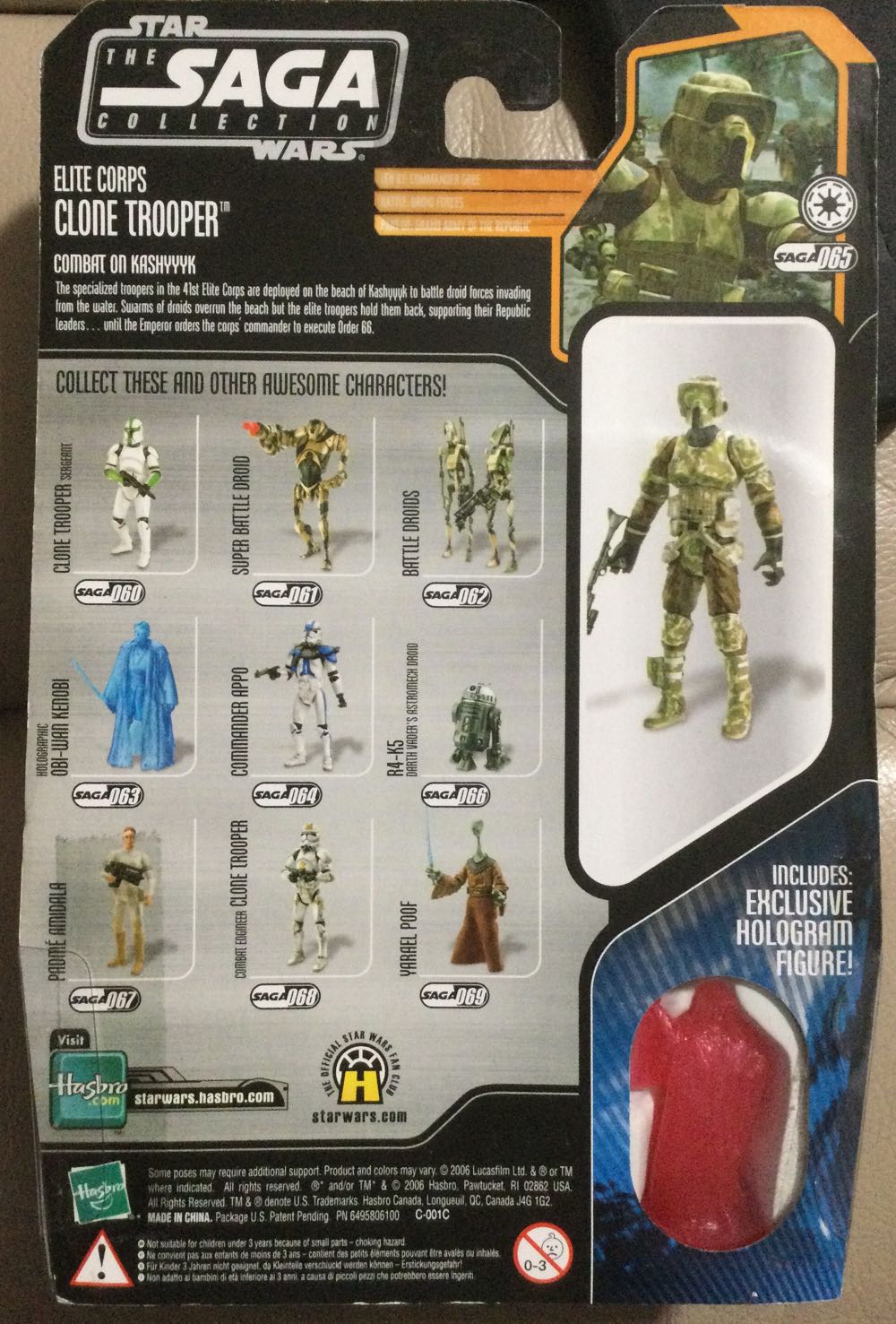 Elite Corps Clone Trooper - Star Wars The Saga Collection - Hasbro (Star Wars) action figure collectible - Main Image 2