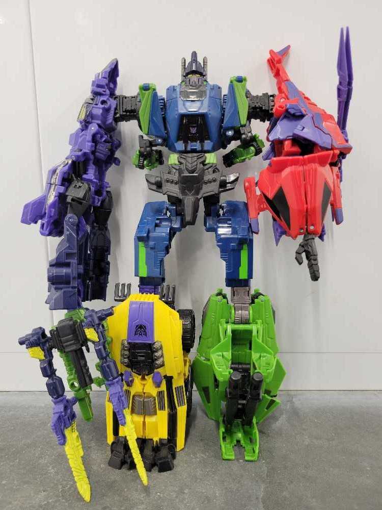 Bruticus G1 Swindle Brawl Onslaught Blast Off Whirl Combaticons - Hasbro (Generations War For Cybertron) action figure collectible - Main Image 2