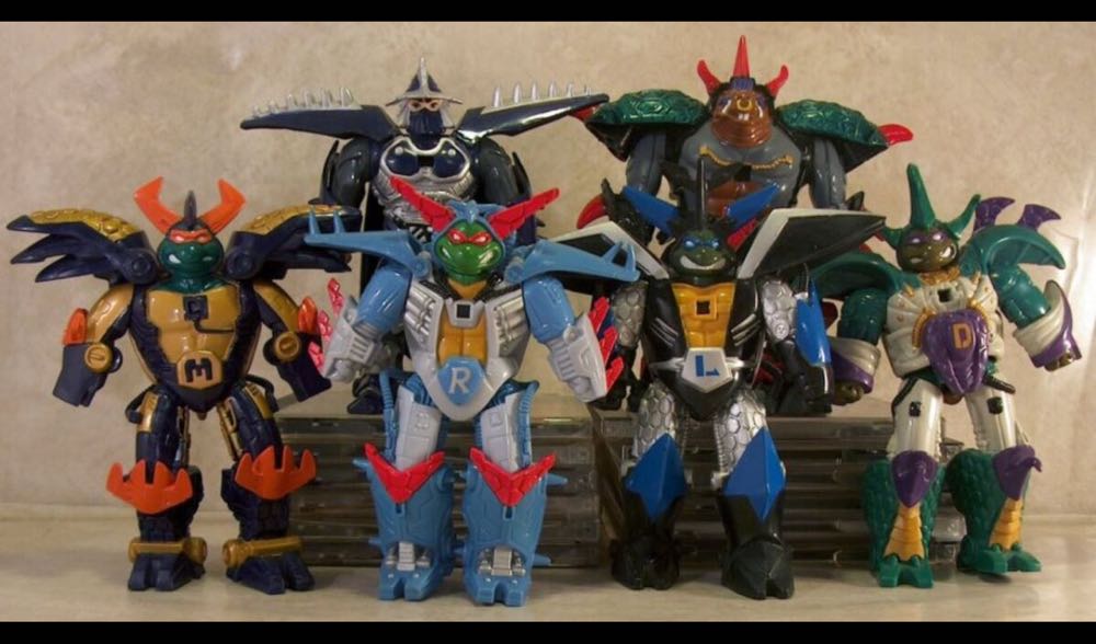 Cyber Samurai: Leo “The Futuristic Foot Fighter!” - Playmates Toys (TMNT Cyber Samurai) action figure collectible [Barcode 043377030010] - Main Image 4