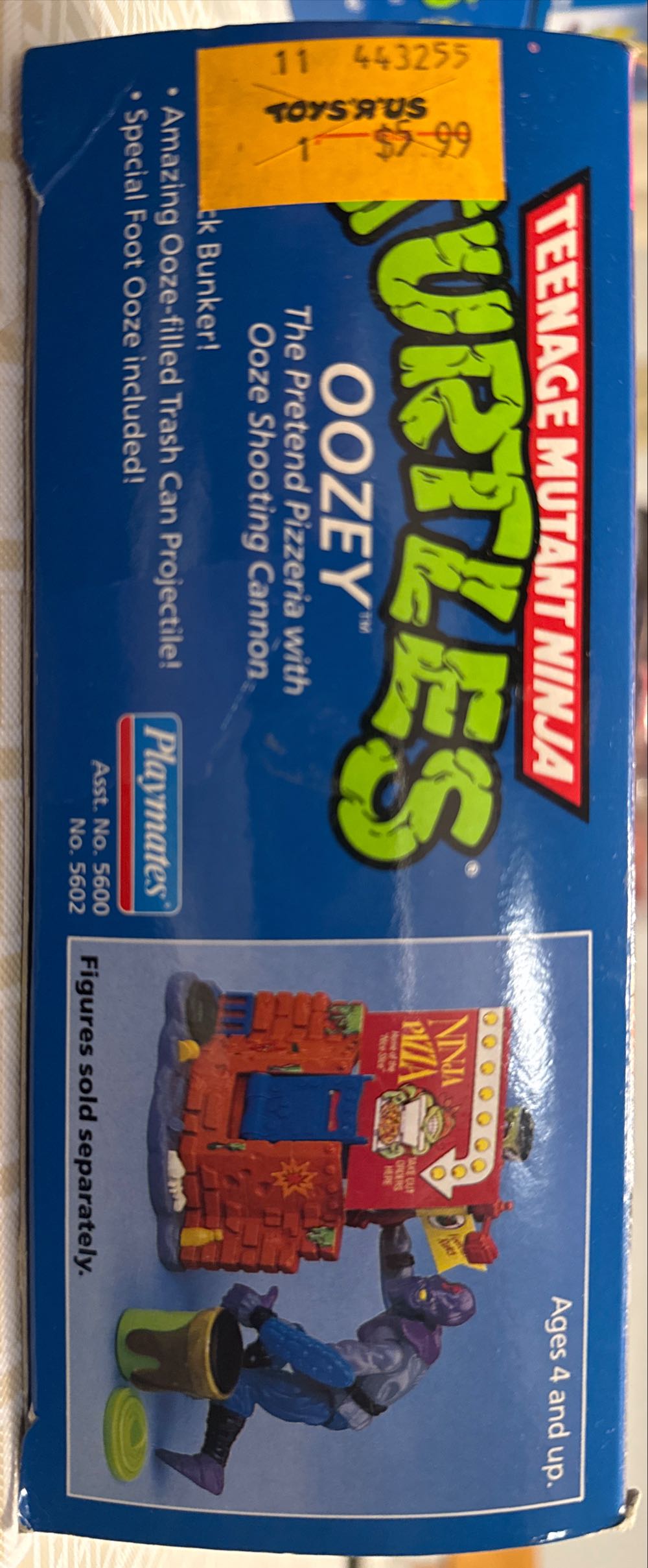 Teenage Mutant Ninja Turtles Oozey - Playmates Toys (Teenage Mutant Ninja Turtles) action figure collectible [Barcode 043377056027] - Main Image 4