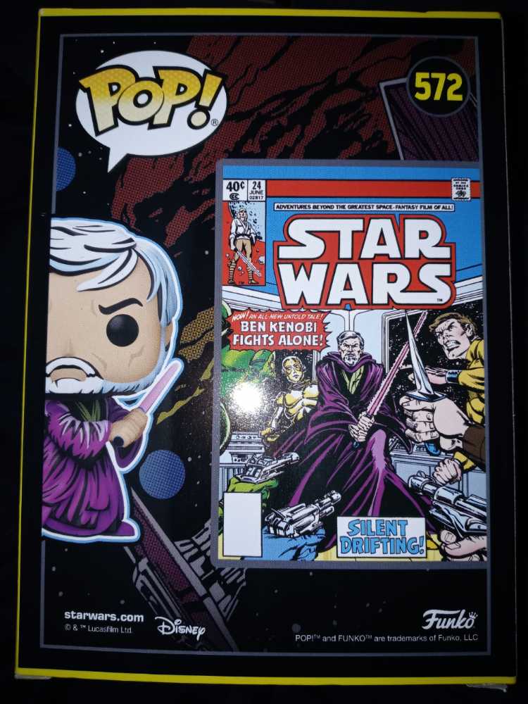 Ben Kenobi #572 - Funko (Star Wars) (Funko Pop) action figure collectible [Barcode 889698666237] - Main Image 2