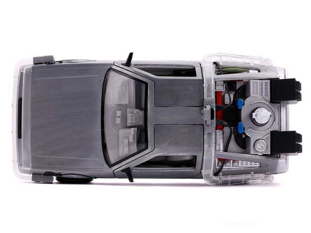 Back to the Future 2 Delorean Time Machine Lights 1:24 Jada - JADA TOYS, Inc. (Back To The Future Part II) action figure collectible [Barcode 4006333069789] - Main Image 3