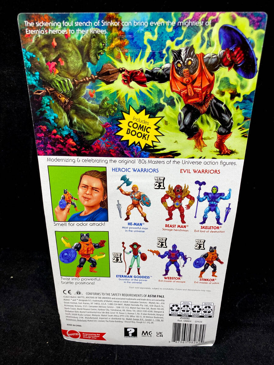 Stinkor - Mattel (Master Of The Universe: Origins) action figure collectible - Main Image 2
