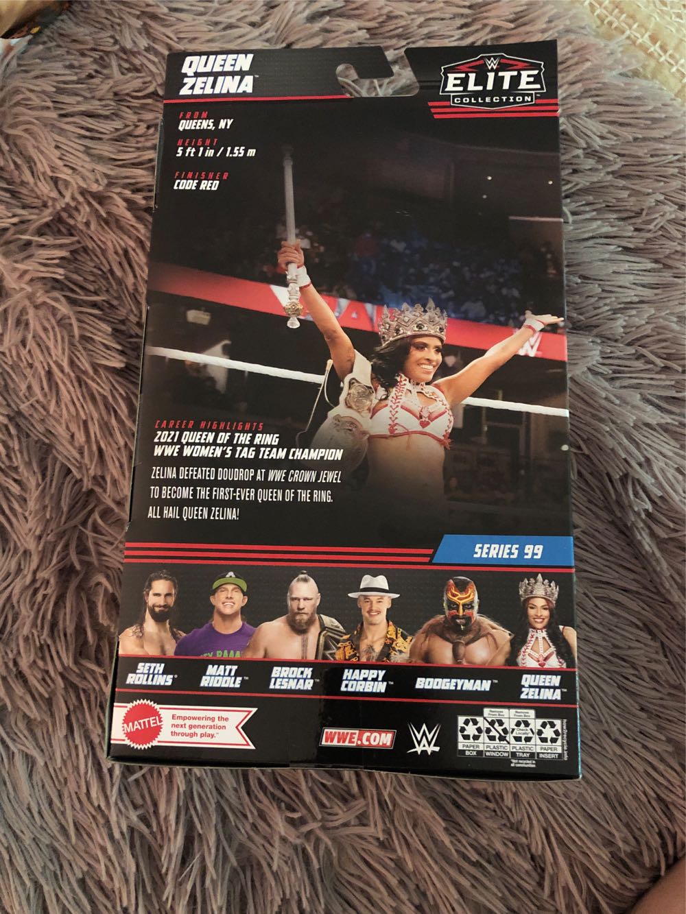 Queen Zelina - Mattel (WWE Elite Collection - Series 99) action figure collectible [Barcode 194735105519] - Main Image 2