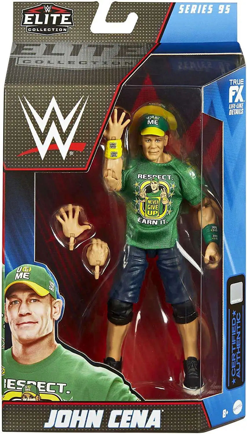 John Cena Elite 95 - Mattel (WWE) action figure collectible [Barcode 194735021482] - Main Image 2