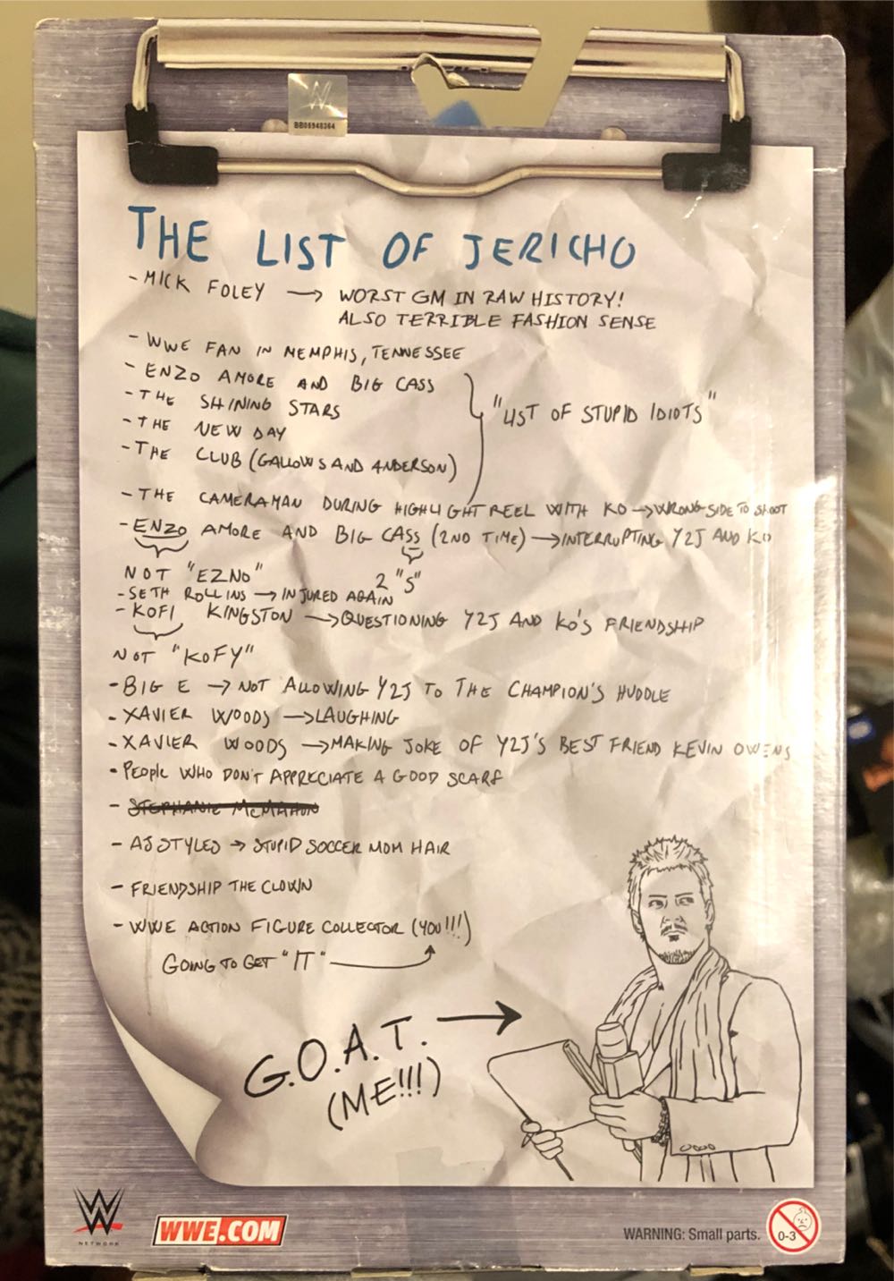 Chris Jericho - WWE Elite Collection - Mattel action figure collectible - Main Image 2