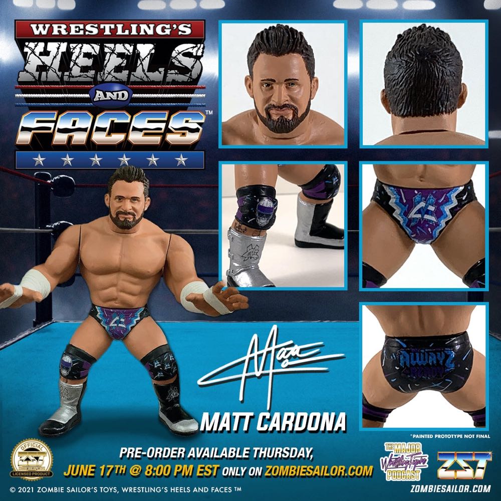 Matt Cordona - Heels And Faces - Zombie Sailor’s Toys (Heels And Faces Series 1) action figure collectible - Main Image 2