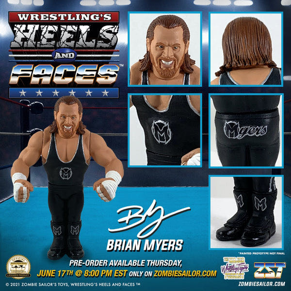 Brian Myers - Heels And Faces - Zombie Sailor’s Toys (Heels And Faces Series 1) action figure collectible - Main Image 2