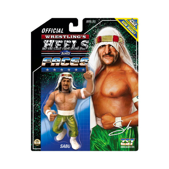 Sabu - Heels And Faces - Zombie Sailor’s Toys (Heels And Faces Series 1) action figure collectible - Main Image 1